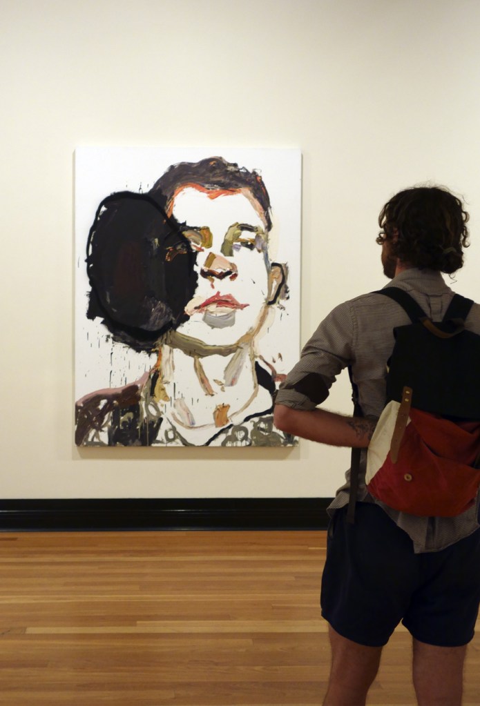 Installation view of the exhibition 'Ben Quilty: After Afghanistan' at the Castlemaine Art Gallery