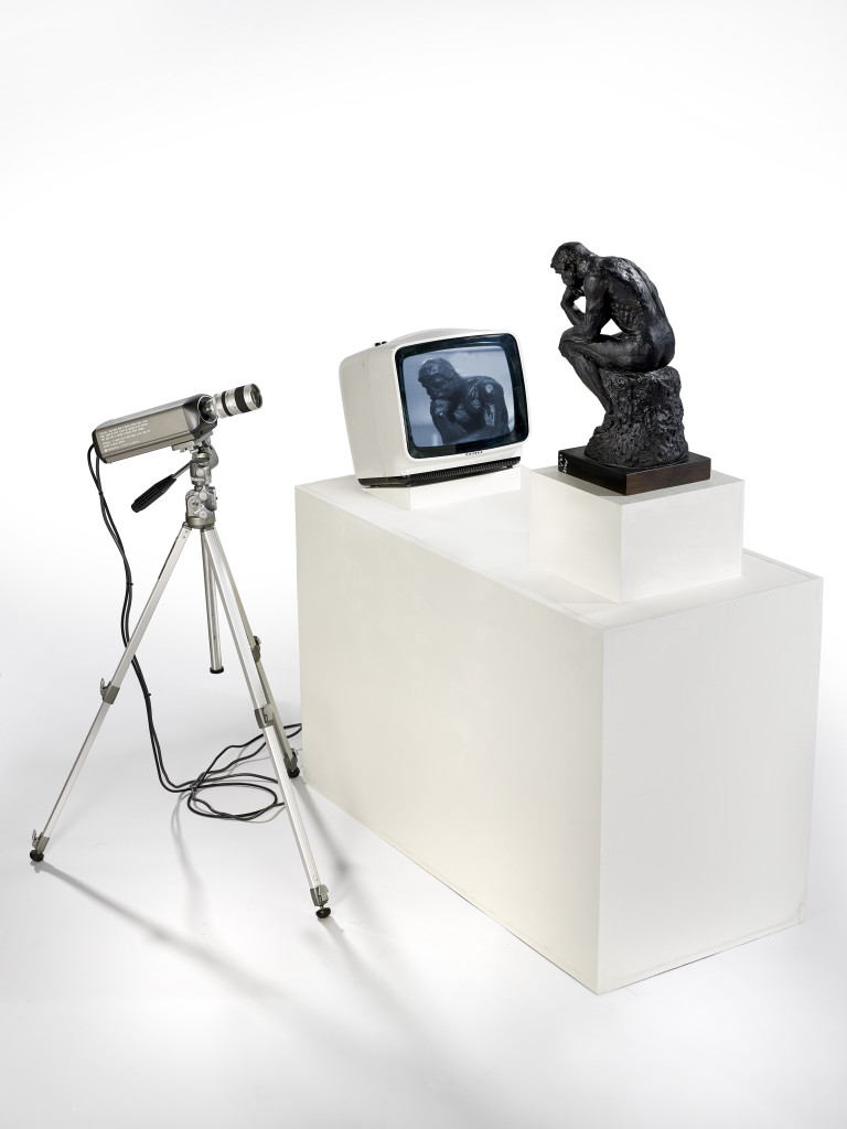 Nam June Paik (American, 1932-2006) 'TV Rodin' 1976-1978