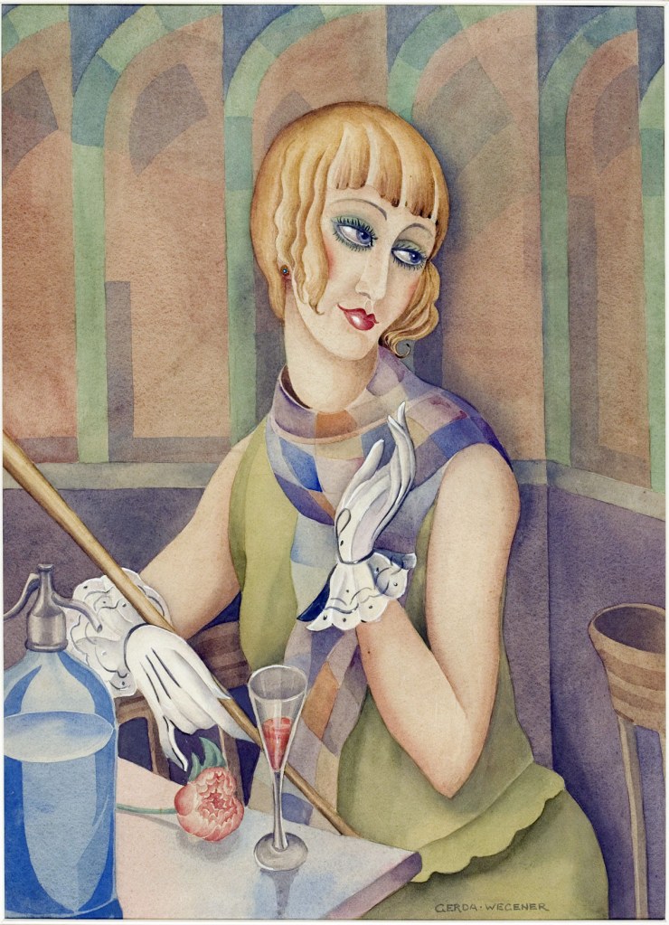 Gerda Wegener (Danish, 1885-1940). 'Lili Elbe' c. 1928 Gerda Wegener (Danish, 1885-1940). 'Lili Elbe' c. 1928