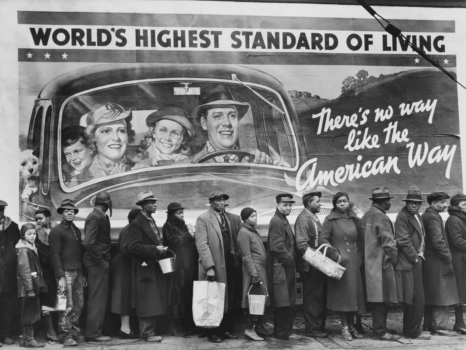Margaret Bourke-White (American, 1904-1971) 'At the Time of the Louisville Flood' 1937