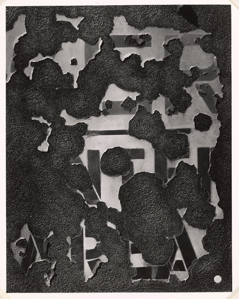 Aaron Siskind (American, 1903-1991) 'New York 6' 1951