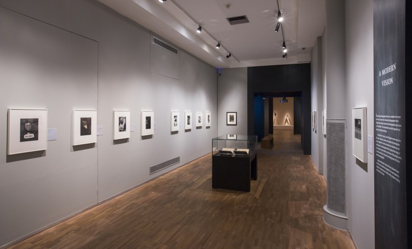 Installation photograph of the exhibition 'Paul Strand: Photography and Film for the 20th Century' at the Victoria & Albert Museum, London