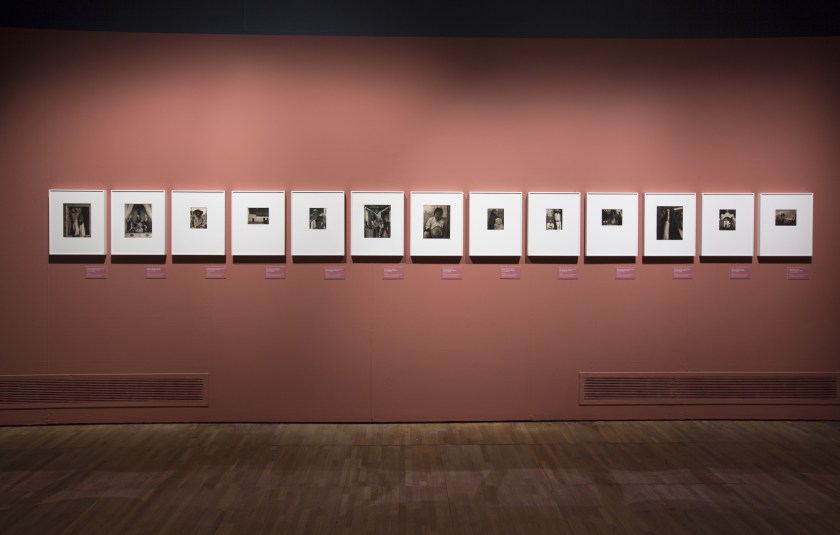 Installation photograph of the exhibition 'Paul Strand: Photography and Film for the 20th Century' at the Victoria & Albert Museum, London