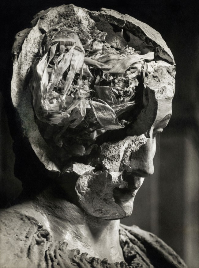 Josef Sudek (Czech, 1896-1976) 'Gipskopf / Plaster head' c. 1947