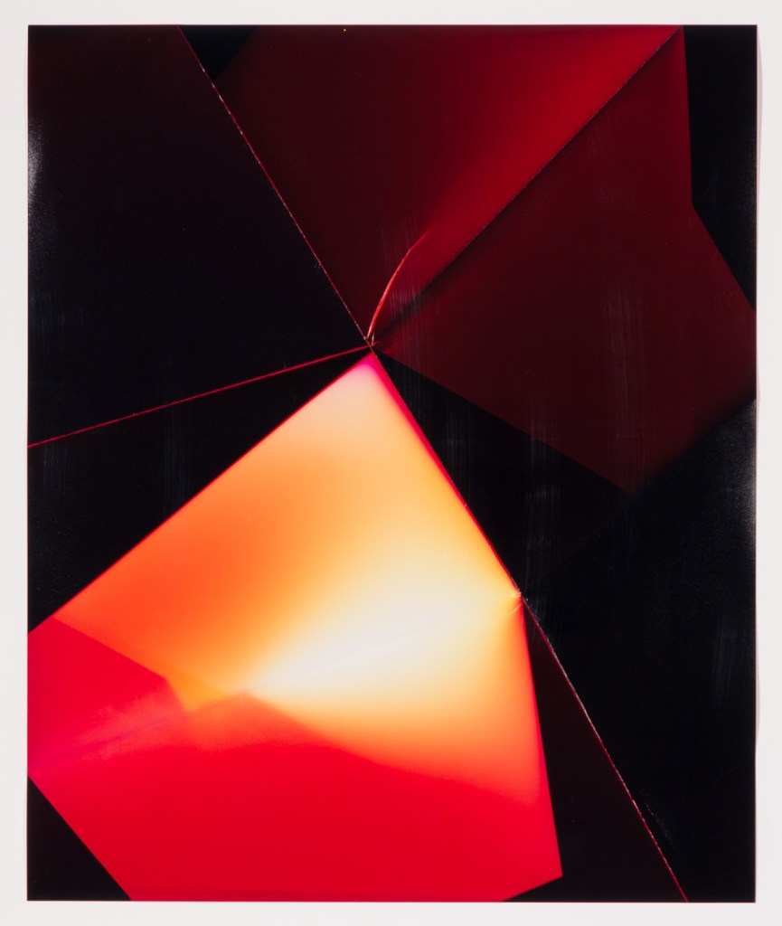 Walead Beshty (Switzerland/US) 'Two Sided Picture (RY), January 11, 2007, Valencia, California, Fujicolor Crystal Archive, 2007'