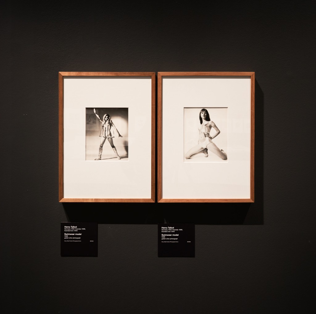 Henry Talbot (Germany 1920 - Australia 1999, Australia from 1940) 'Swimwear model' 1968 (installation view)