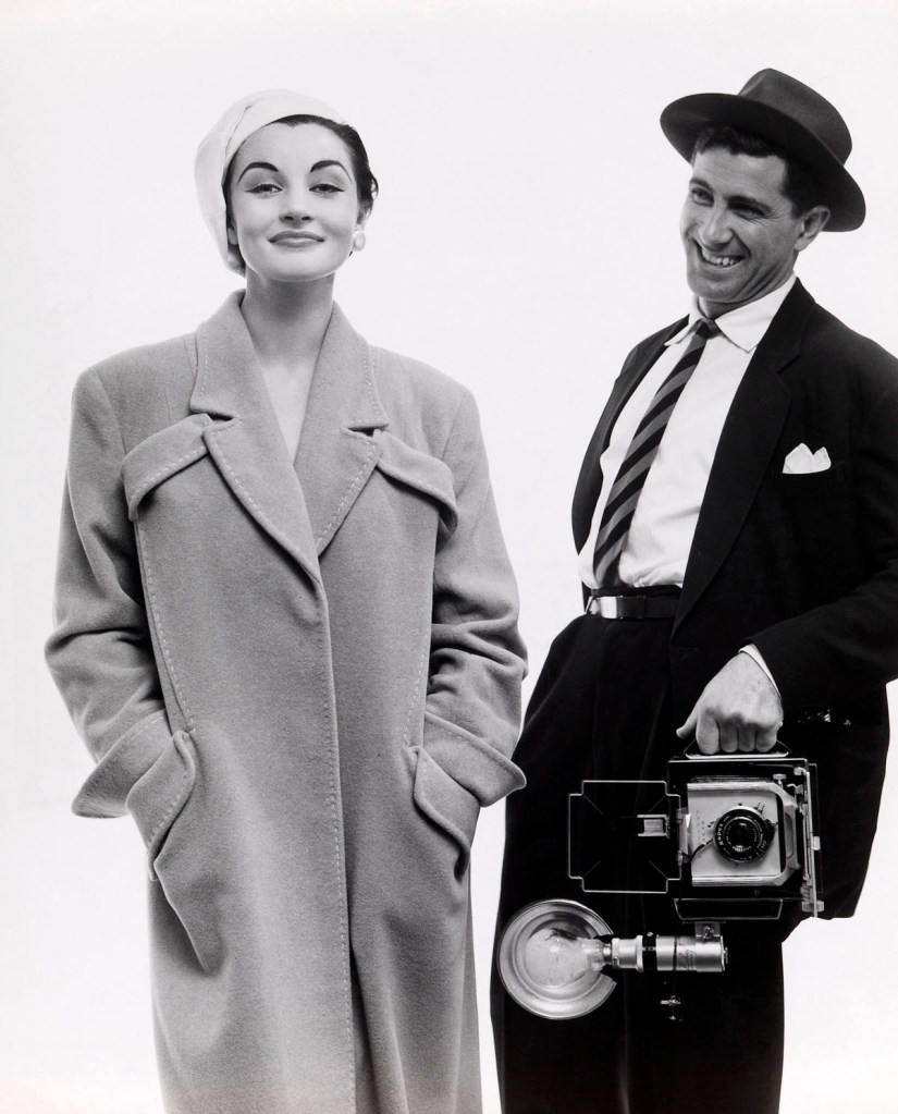 Henry Talbot (Germany 1920 - Australia 1999, Australia from 1940) 'No title (Fashion illustration for Stella Ricks, model wearing coat and hat)' 1960s