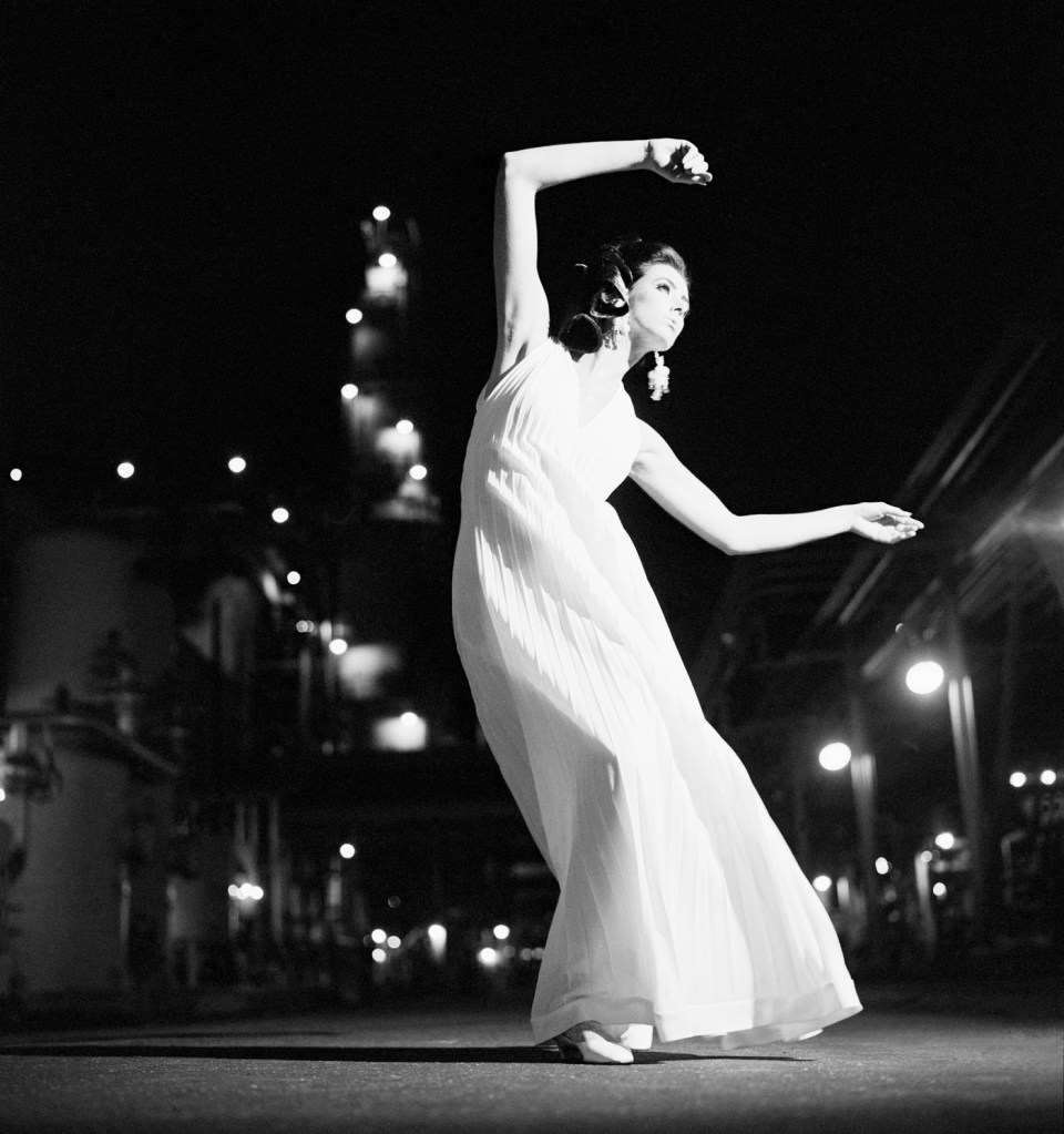 Henry Talbot (Germany 1920 - Australia 1999, Australia from 1940) 'No title (Fashion illustration for Fibremakers, model Maggi Eckardt)' 1966, printed 2016 