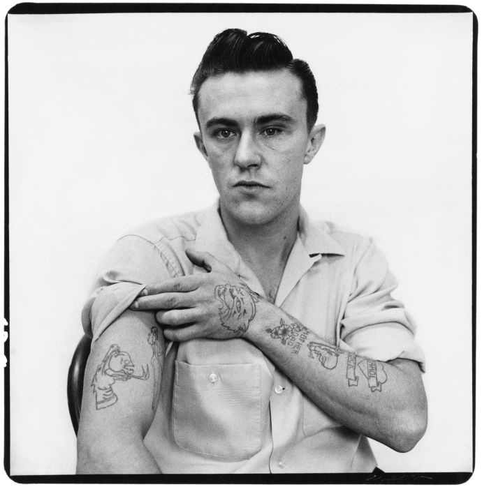 Richard Avedon (American, New York 1923 - 2004 San Antonio, Texas) 'Dick Hickock, Murderer, Garden City, Kansas' April 1960