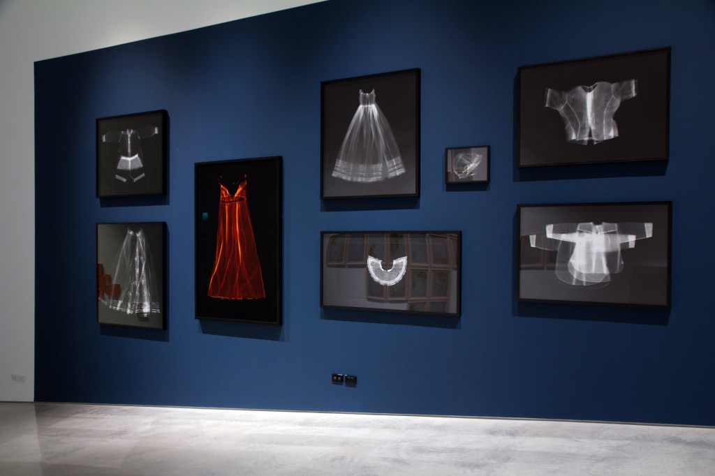 Installation view of the work of Anne Ferran