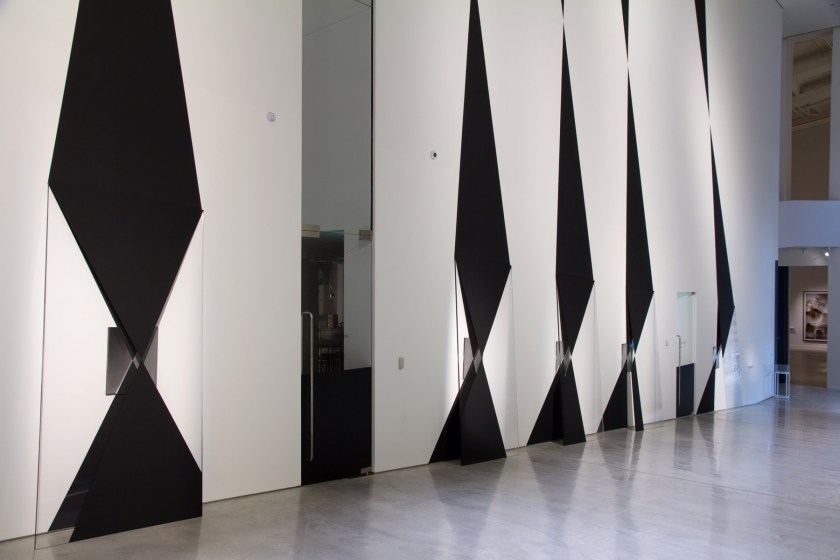 Installation view of the exhibition 'Emanations: The Art of the Cameraless Photograph' at the Govett-Brewster Art Gallery