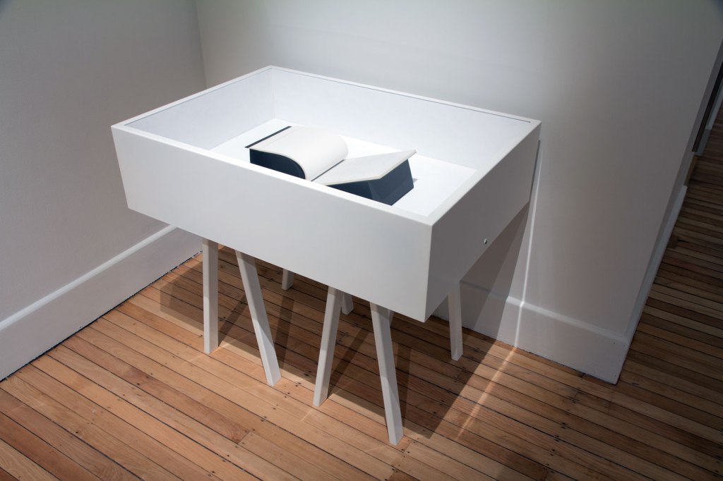 Installation view of the exhibition 'Emanations: The Art of the Cameraless Photograph' at the Govett-Brewster Art Gallery