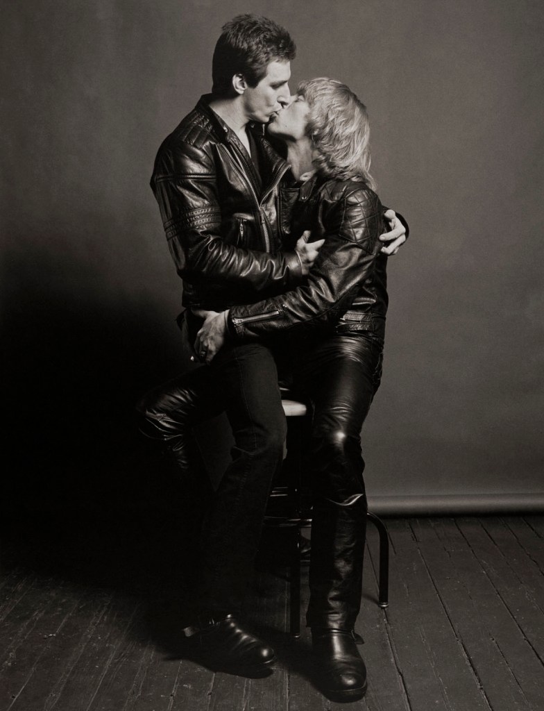 Robert Mapplethorpe (American, 1946-1989) 'Larry and Bobby Kissing' 1979