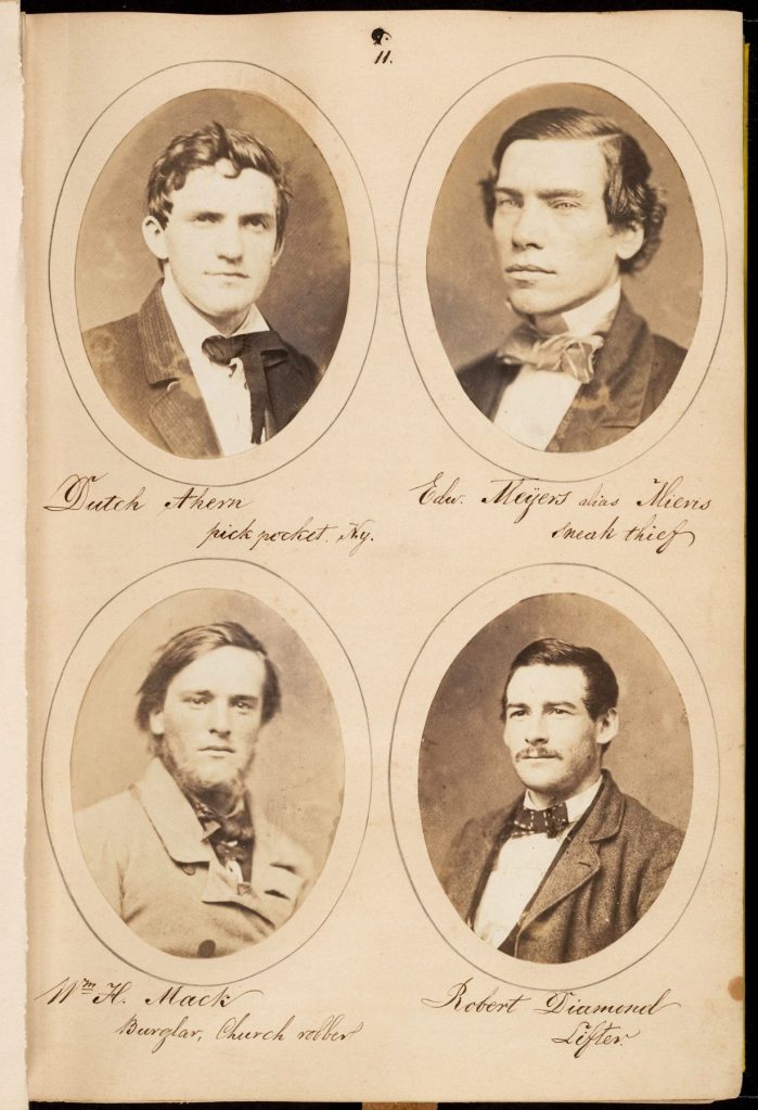 Samuel G. Szabó (Hungarian, active America c. 1854-1861) 'Rogues, a Study of Characters' c. 1860