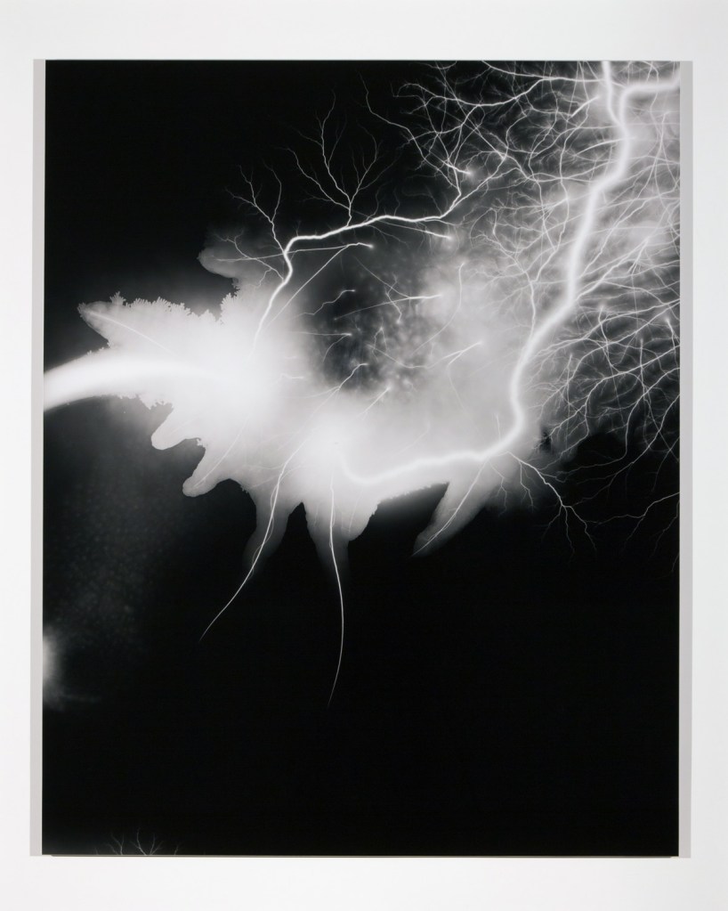 Hiroshi Sugimoto (Japan/US) 'Lightning Fields 168' 2009
