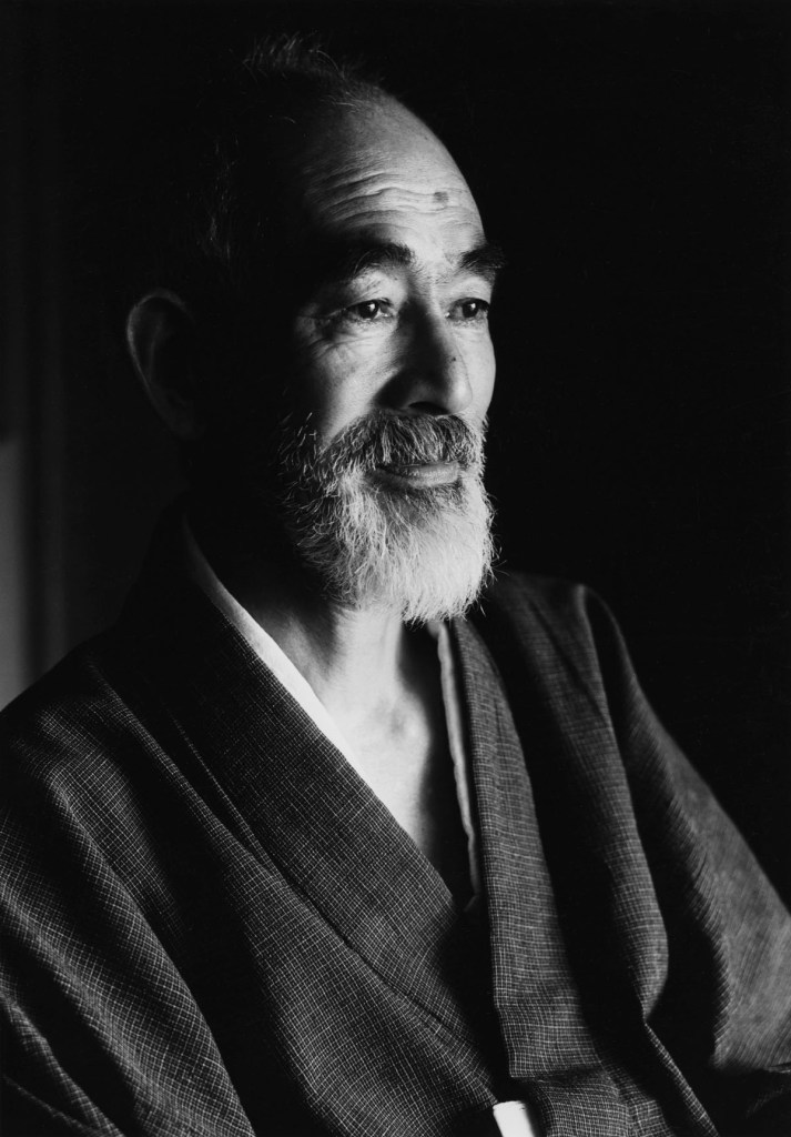 Ken Domon (Japanese, 1909-1990) 'Shiga Naoya' (scrittore/writer) 1951