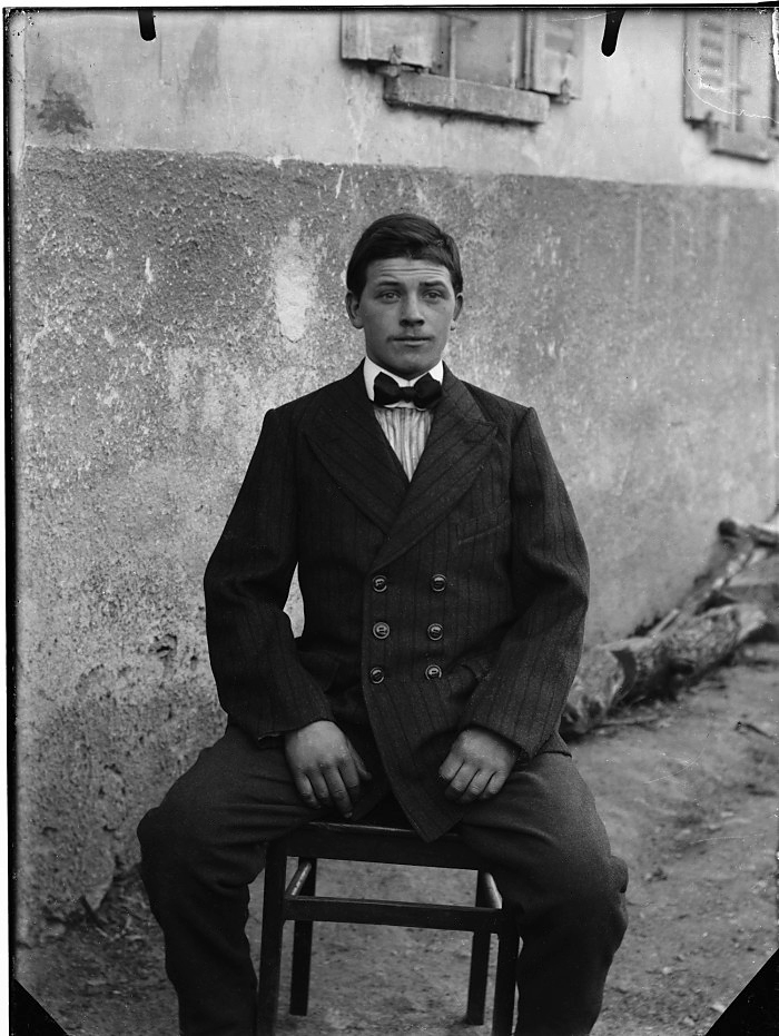 Roberto Donetta (Swiss, 1865-1932) 'Untitled [Portrait of a man]' Nd