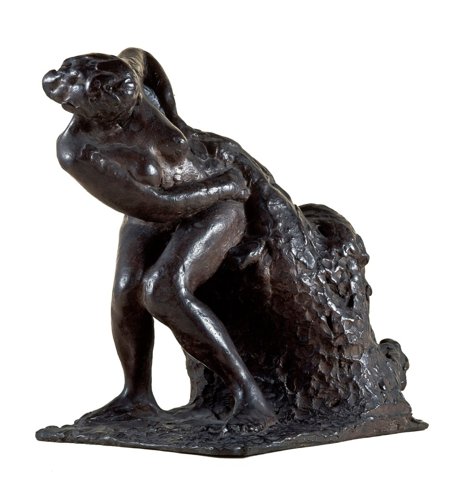 Edgar Degas (French, 1834-1917) 'Seated woman wiping her left side' c. 1901-1911