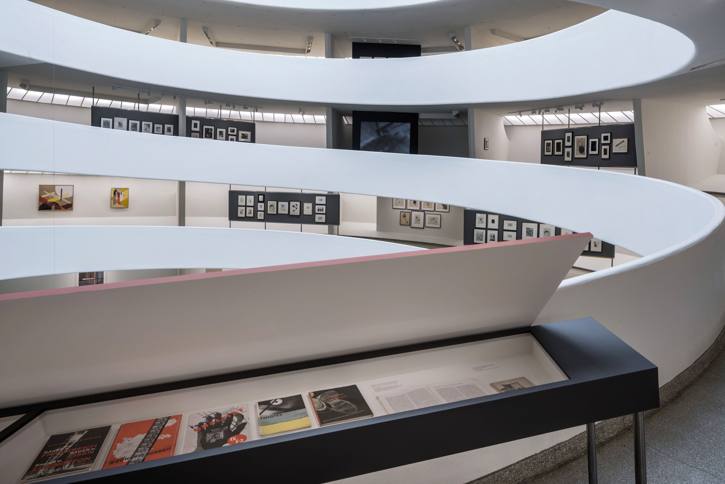 Installation view: 'Moholy-Nagy: Future Present', Solomon R. Guggenheim Museum, New York, May 27–September 7, 2016
