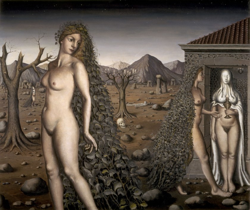 Paul Delvaux (1897-1994) 'L'Appel de la Nuit (The Call of the Night)' 1938