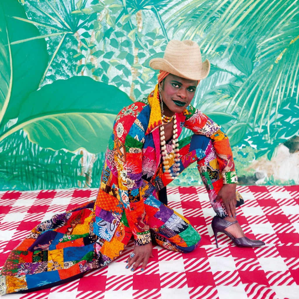 Samuel Fosso (Nigerian born Cameroon, b. 1962) 'La Femme américaine libérée des années 70' 1997