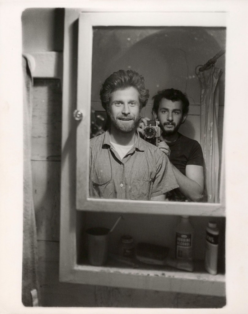 Danny Lyon (American, b. 1942) 'Mark di Suvero and Danny Lyon, Hyde Park, Chicago' 1965