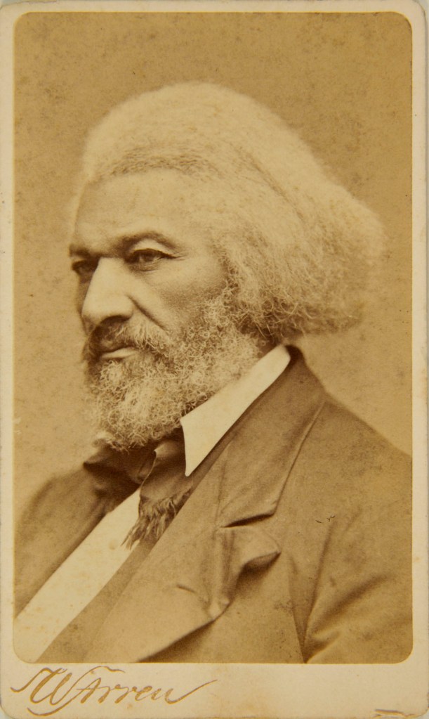 W. Arren (American, photographer/publisher?) 'Carte de visite of Frederick Douglass' c. 1879