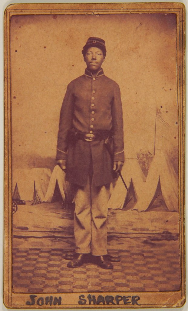 Unknown photographer (American) 'Carte de visite of John Sharper' c. 1863