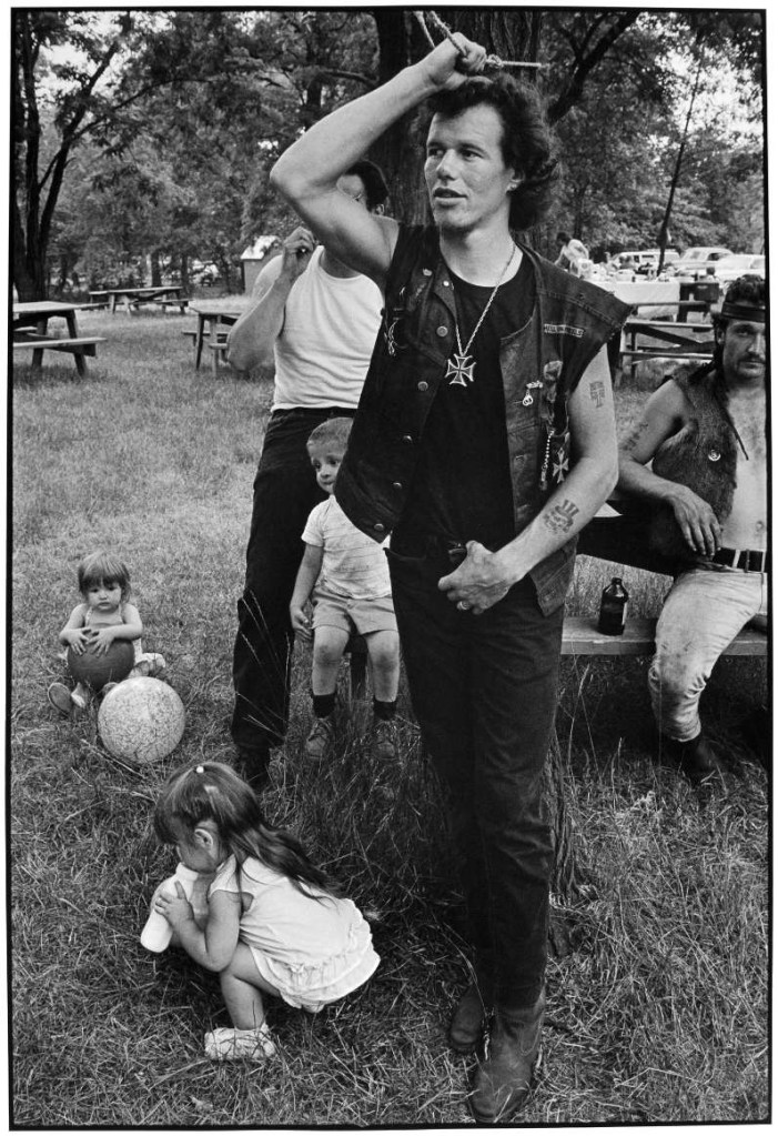 Danny Lyon (American, b. 1942) 'Cowboy, Rogue's Picnic, Chicago' 1966