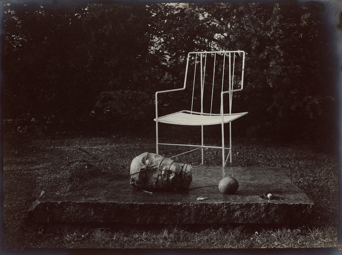 Josef Sudek (Czech, 1896-1976) 'Dans le jardin' [In the garden] 1954-1959