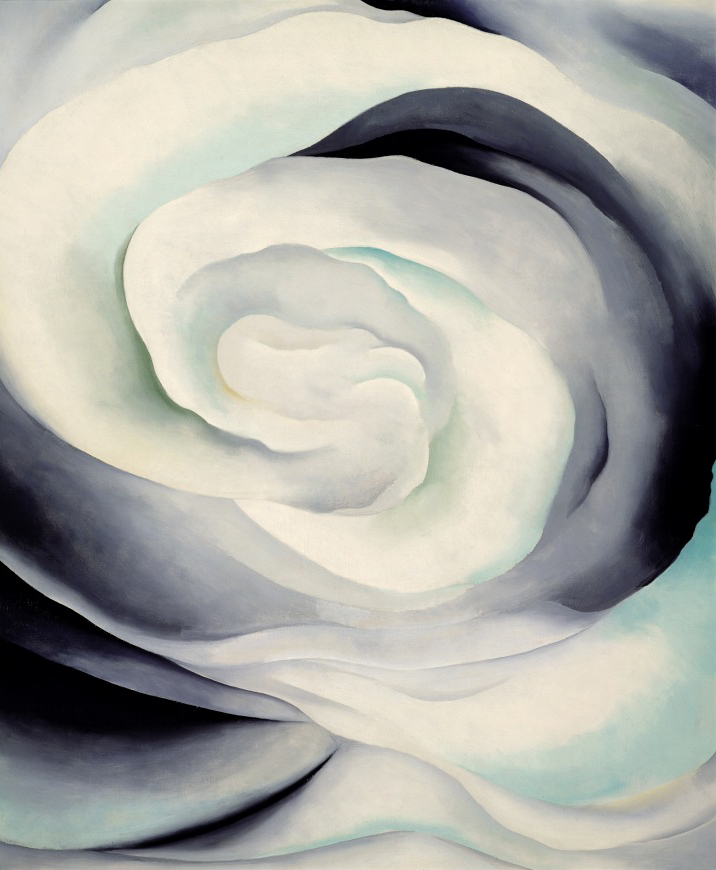 Georgia O'Keeffe (American, 1887-1986) 'Abstraction White Rose' 1927
