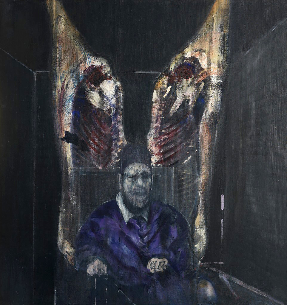 Francis Bacon (British born Ireland, 1909-1992) 'Figure with Meat' 1954