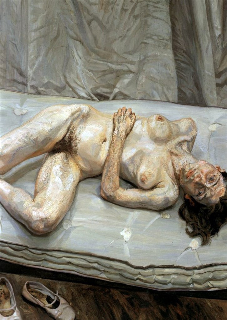 Lucian Freud (British born Germany, 1922-2011) 'Naked Portrait' 2001