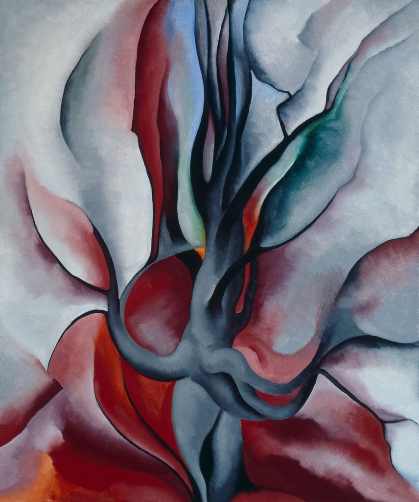 Georgia O'Keeffe (American, 1887-1986) 'Autumn Trees – The Maple' 1924