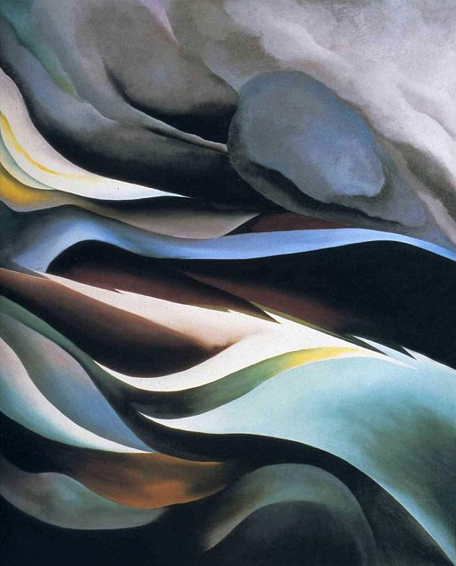 Georgia O'Keeffe (American, 1887-1986) 'From the Lake No. 1' 1924