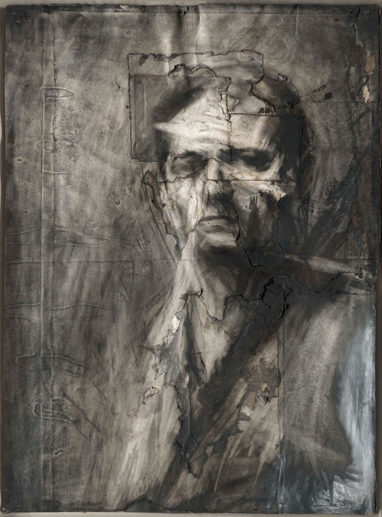 Frank Auerbach (German-British, b. 1931) 'Self-Portrait' 1958