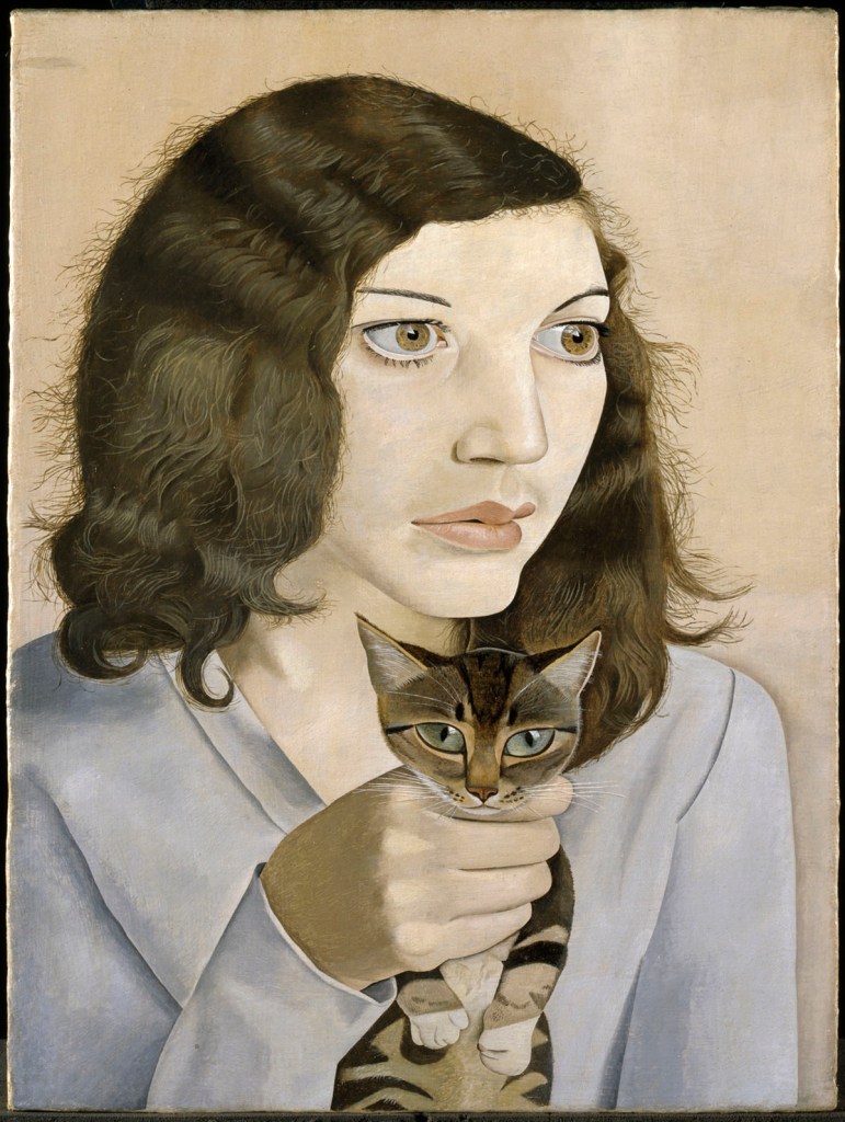 Lucian Freud (British born Germany, 1922-2011) 'Girl with a Kitten' 1947