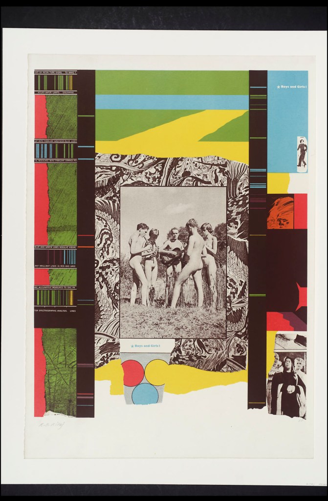 R. B. Kitaj (American lived England, 1932-2007) 'Boys and Girls!' 1964