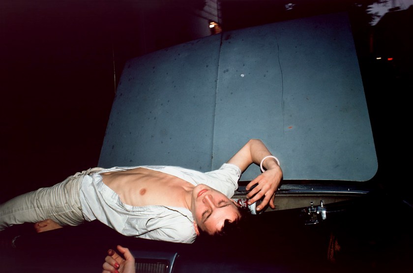 Nan Goldin (American, born Washington, D.C., 1953) 'French Chris on the Convertible, NYC' 1979