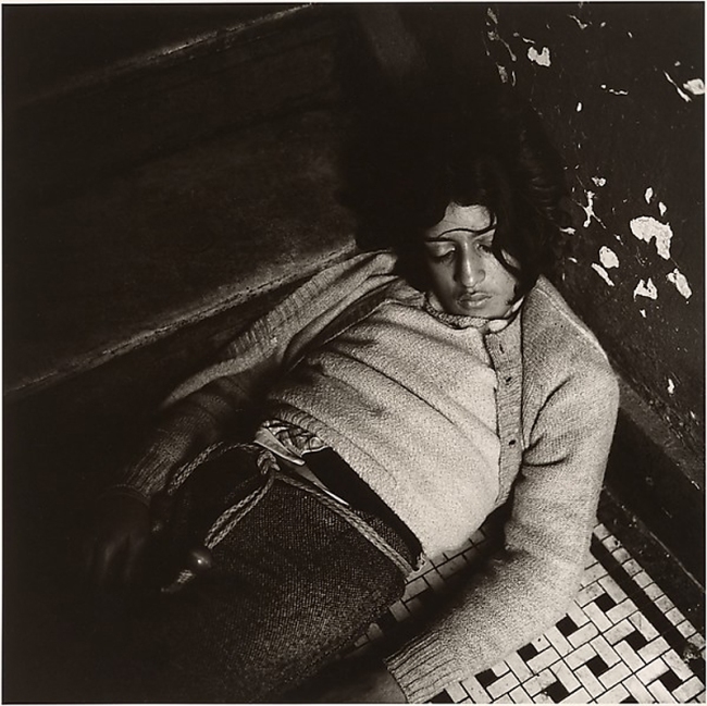 Peter Hujar (American, Trenton, New Jersey 1934-1987 New York) 'Girl in My Hallway' 1976