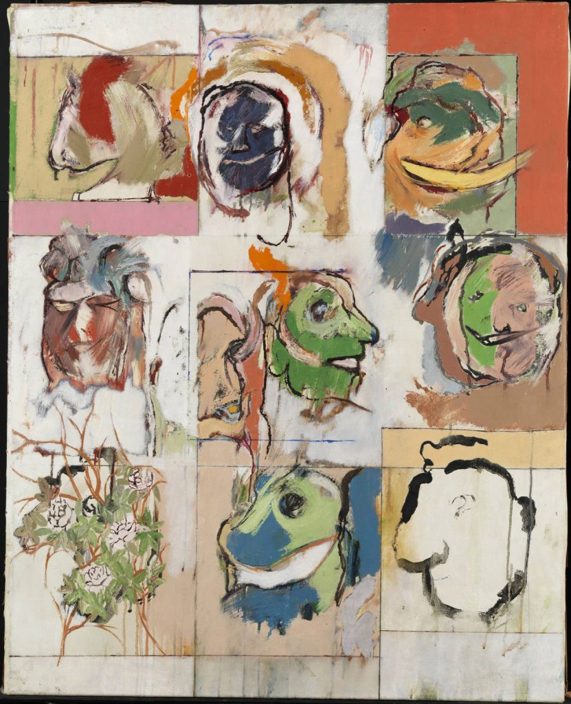 R. B. Kitaj (American lived England, 1932-2007) 'Erasmus Variations' 1958