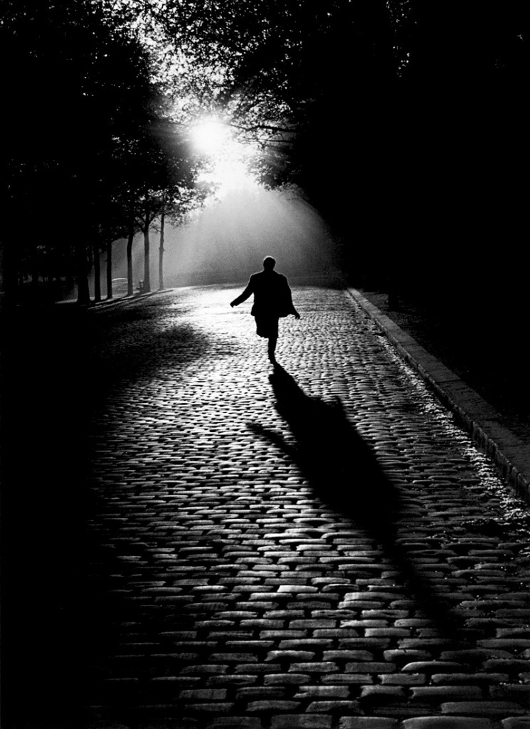 Sabine Weiss (Swiss-French, 1924-2021) 'L'homme qui court' Paris 1953
