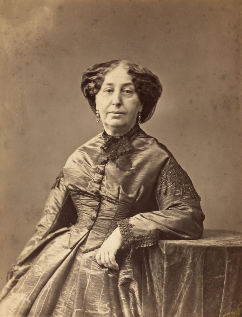 Nadar [Gaspard Félix Tournachon] (French, 1820-1910) 'George Sand (Amandine-Aurore-Lucile Dupin), Writer' c. 1865