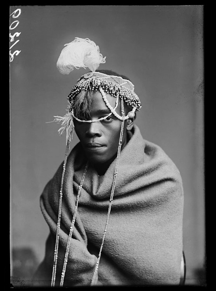 London Stereoscopic Company. 'A member of the African Choir' 1891