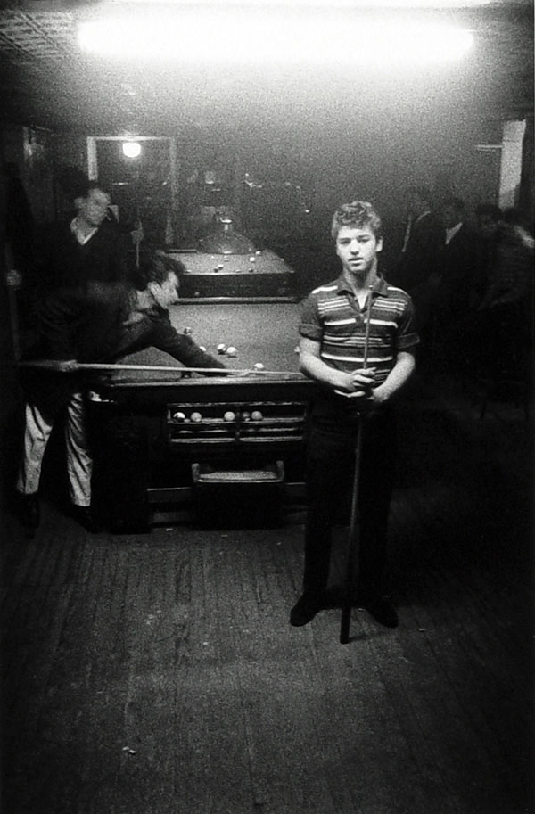 Diane Arbus (American, 1923-1971) 'Boy at the pool hall, N.Y.C., 1959' 1959