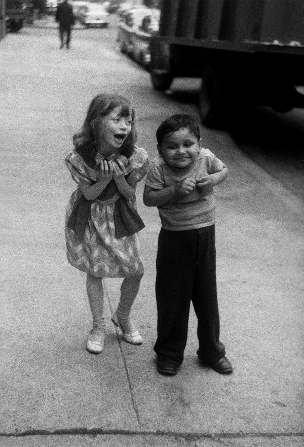 Diane Arbus (American, 1923-1971) 'Child teasing another, N.Y.C., 1960' 1960