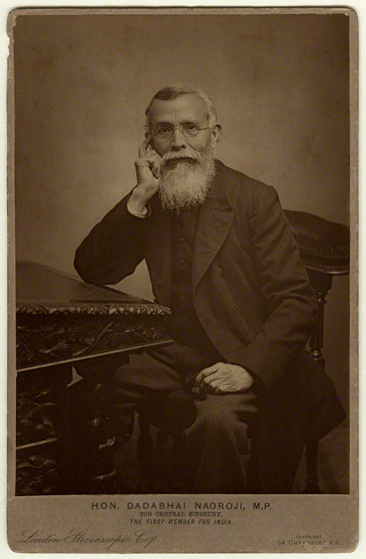 London Stereoscopic & Photographic Company Messrs R.M. Richardson & Co (publishers) 'Dadabhai Naoroji' c. 1892