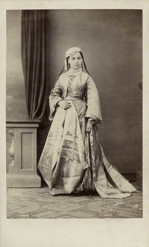 Antoine Claudet (French, 1797-1867) 'Maharani Duleep Singh' 1860s