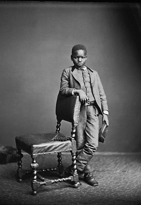 London Stereoscopic & Photographic Company. 'Ndugu M'hali, the African personal servant and later adopted son of explorer of Henry Morton Stanley' 1872