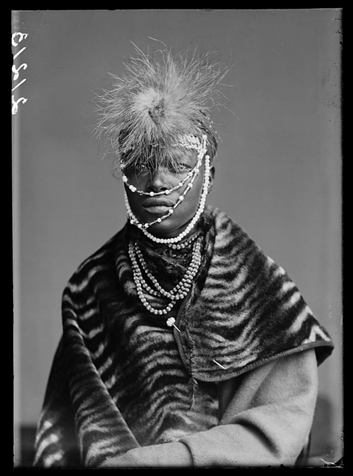 London Stereoscopic Company. 'A member of the African Choir' 1891